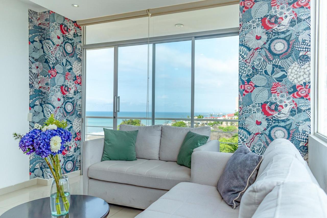 A7 Acqualina Ocean View&Pool 2 Dormitorios 1 Bano Capacidad 7 Personas Barrio Umina Manta Exterior foto